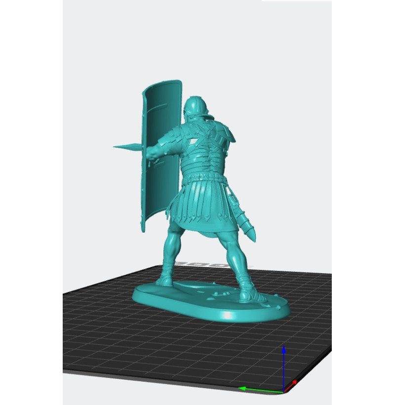 Roman Legionary – Early Roman Empire STL Model