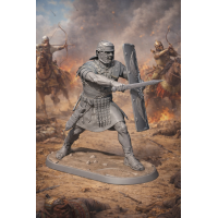 Римский легионер в атаке – STL модель для 3D печати | Ancient Rome | Wargames & Diorama