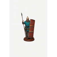 STL File for 3D Printing: Sarmatian Warrior with Spear and Sword
