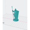 Buy STL File of Sarmatian Warrior with Spear and Sword for 3D Printing