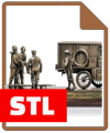 Historical Dioramas — STL Files for 3D Printing