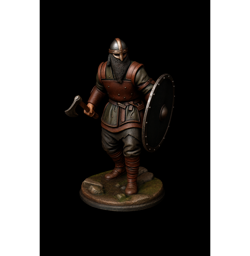 Viking STL File for 3D Printing — Historical Miniature