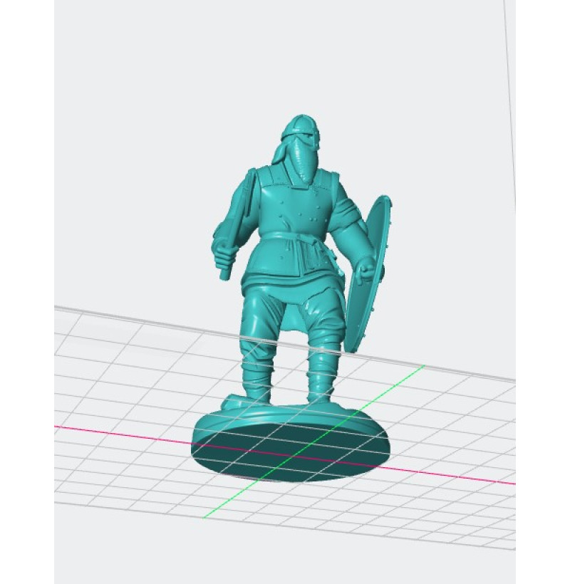 Viking STL File for 3D Printing — Historical Miniature