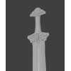 Viking Sword STL for 3D Printing – Norse Sword from the Viking Age