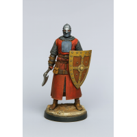 Spanish Infantryman STL File — 11th Century 3D Print Model