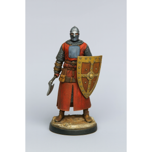 Spanish Infantryman STL File — 11th Century 3D Print Model