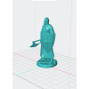 Spanish Infantryman STL File — 11th Century 3D Print Model