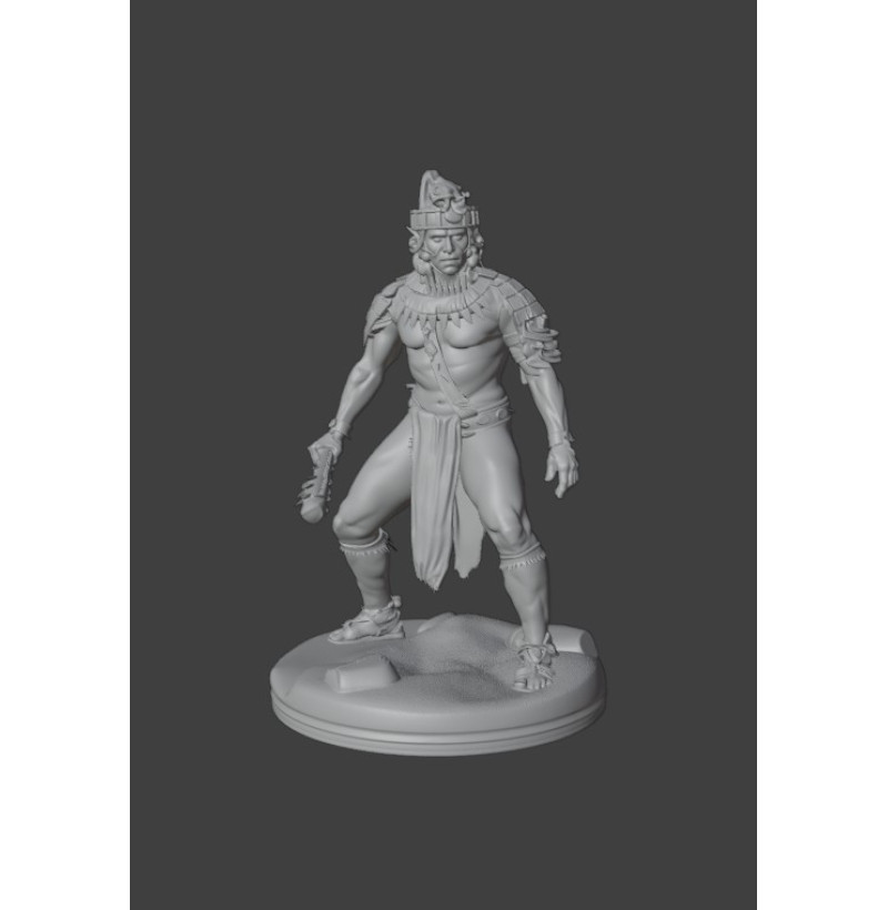 Maya Warrior in Battle Armor – Buy STL File for 3D Printing