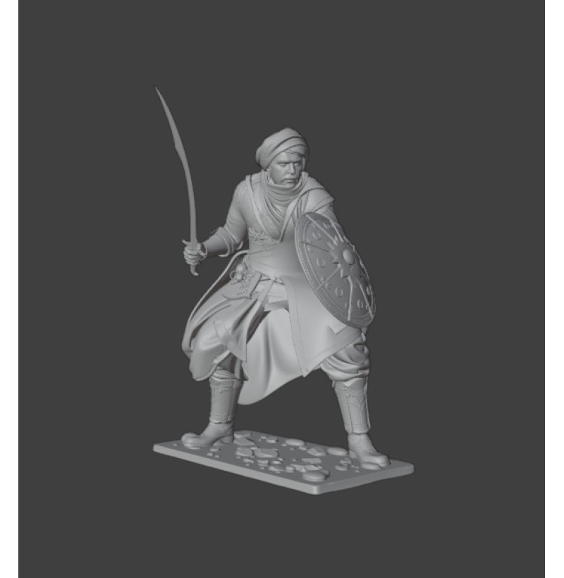 Mameluke Warrior — STL for 3D Printing