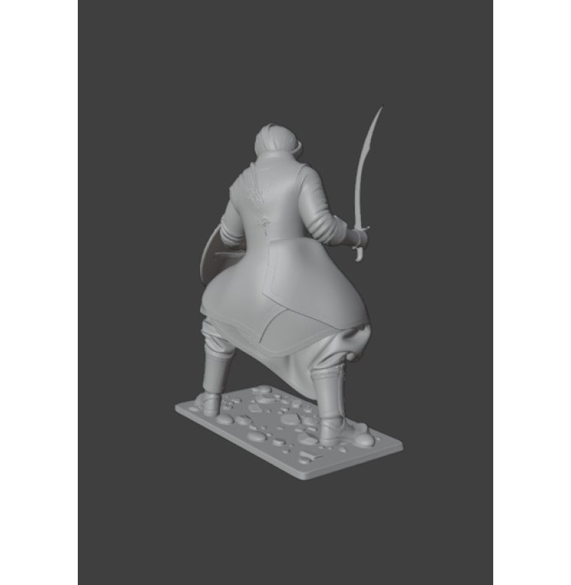 Mameluke Warrior — STL for 3D Printing
