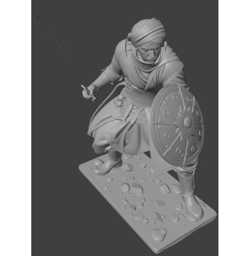 Mameluke Warrior — STL for 3D Printing