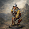 Medieval Crossbowman — STL File for 3D Printing