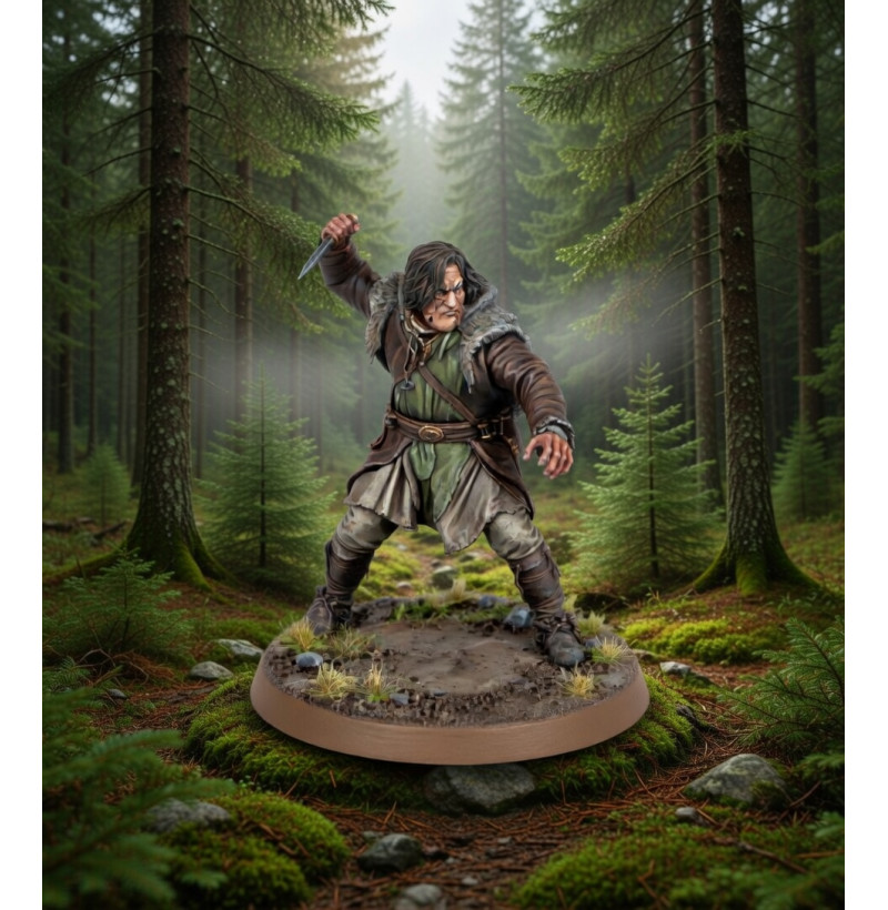 Wild Forest Hunter — STL Files for 3D Printing