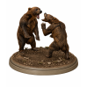 Bear Fight Diorama — STL File for 3D Printing