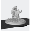 Bear Attack Diorama — STL File for 3D Printing