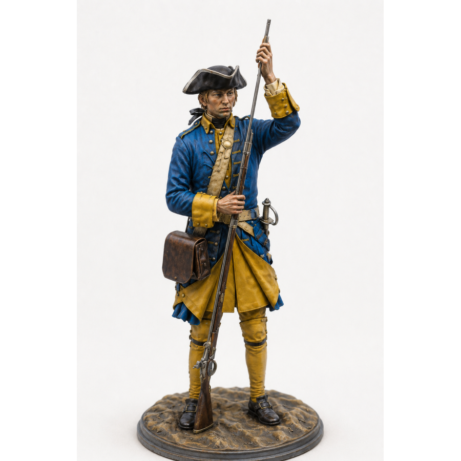 Karoliner Infantry Soldier – Battle of Poltava 1709 – STL File for 3D Printing Karoliner Infantry Soldier – Battle of Poltava 1709 – STL File for 3D Printing