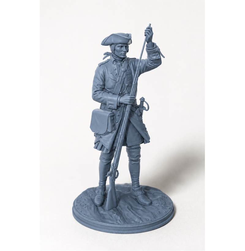Karoliner Infantry Soldier – Battle of Poltava 1709 – STL File for 3D Printing