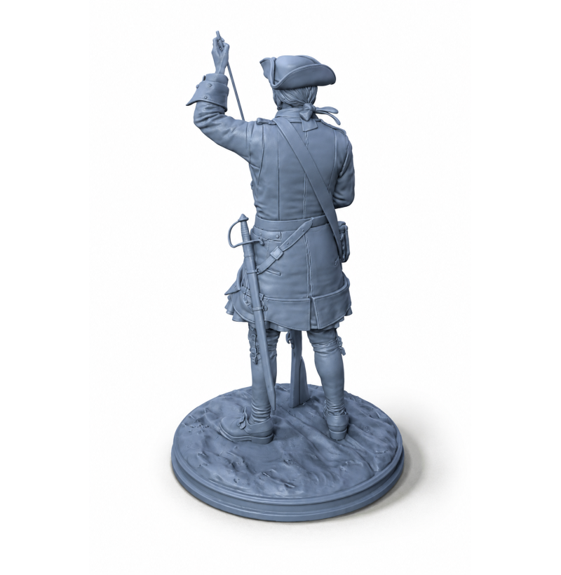 Karoliner Infantry Soldier – Battle of Poltava 1709 – STL File for 3D Printing