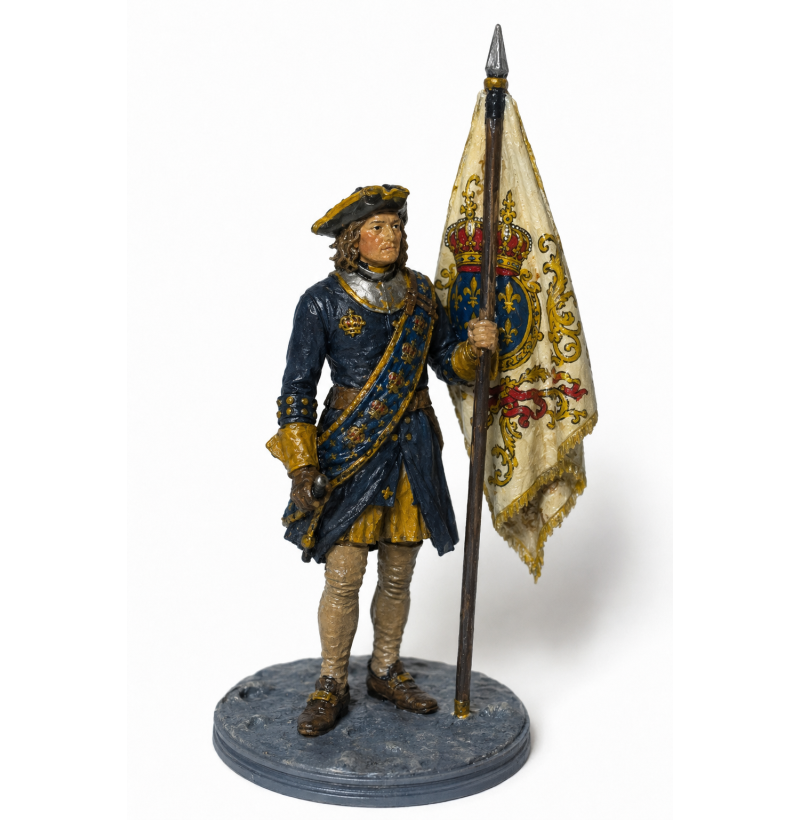 Charles XII Army Standard Bearer — Battle of Poltava 1709 — STL File for 3D Printing