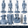Swedish Infantry Soldier of Charles XII – Historical STL Miniature for 3D Printing