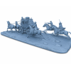 Wild West Stagecoach Robbery STL File for 3D Printing