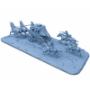Wild West Stagecoach Robbery STL File for 3D Printing