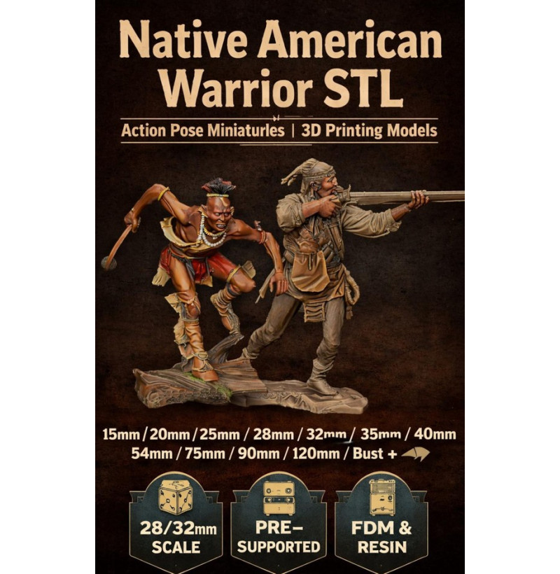 Wild West STL File Bundle for 3D Printing