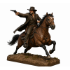 Wild West Cowboy on Horse STL – 3D Printable Western Miniature