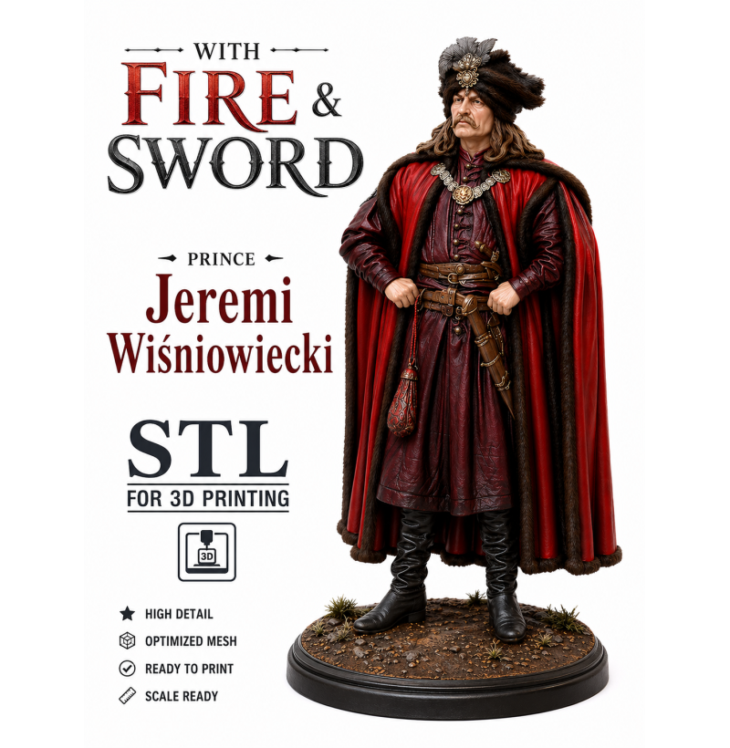 With Fire & Sword STL Collection for 3D Printing