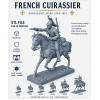 French Cuirassier STL File for 3D Printing – Napoleonic Heavy Cavalry Miniature (1804–1815)