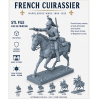 French Cuirassier STL File for 3D Printing – Napoleonic Heavy Cavalry Miniature (1804–1815)