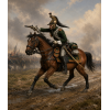 French Cuirassier STL File for 3D Printing – Napoleonic Heavy Cavalry Miniature (1804–1815)