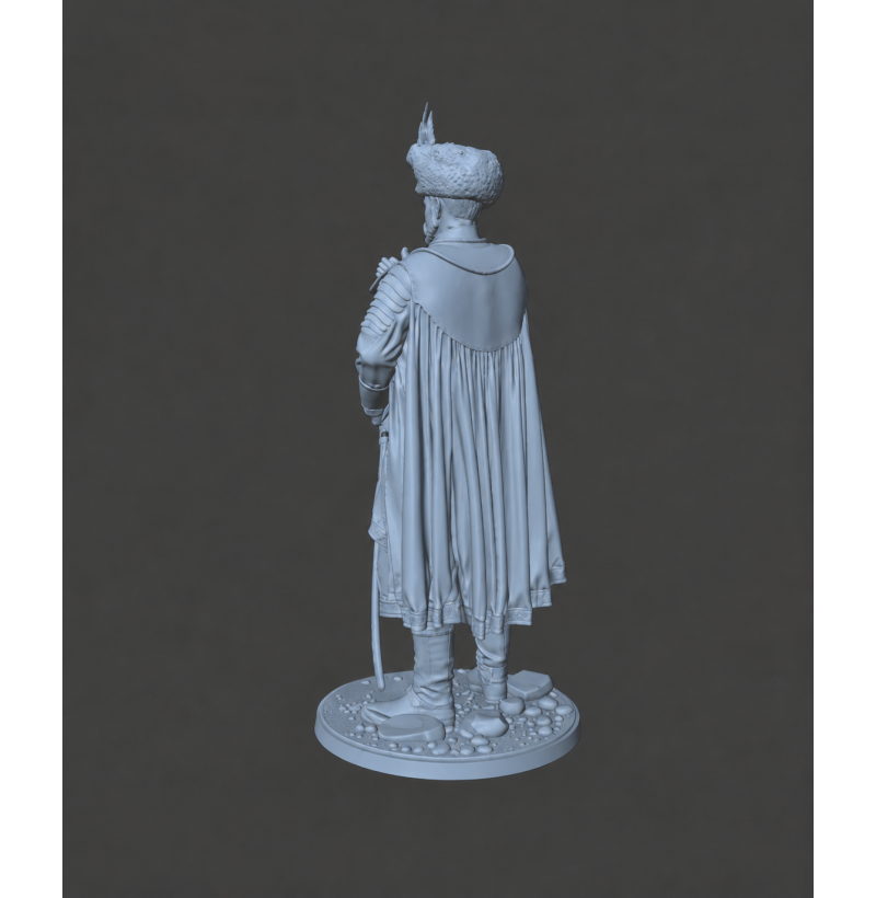Polish-Lithuanian Nobleman STL File for 3D Printing