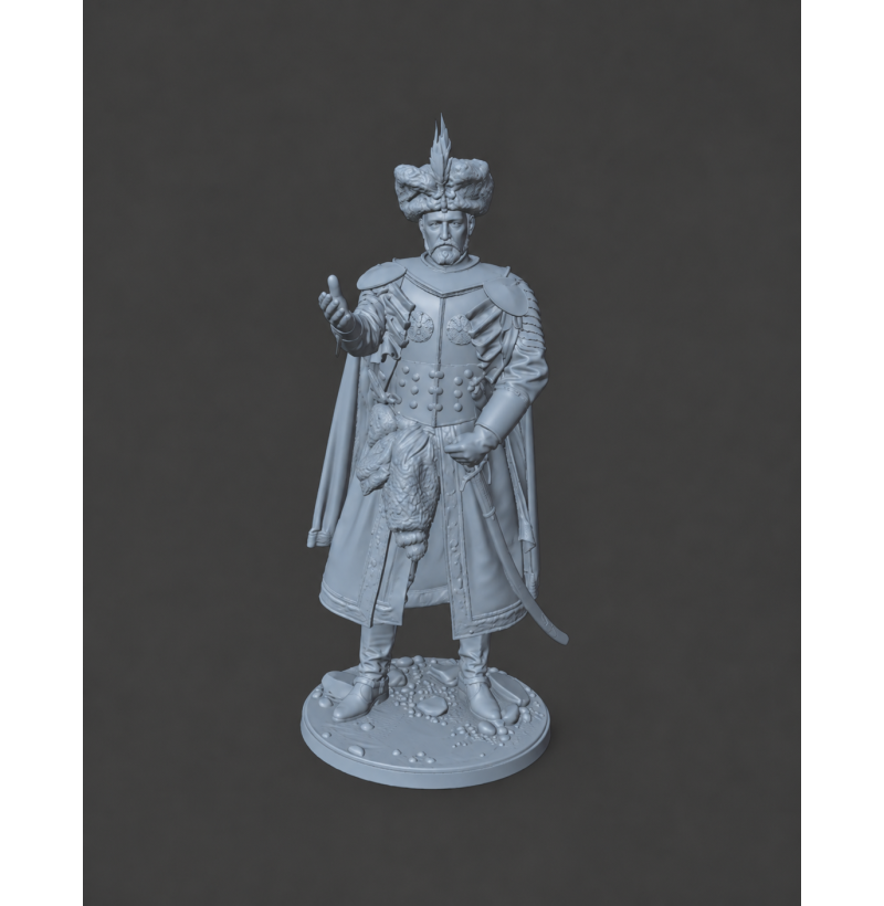 Polish-Lithuanian Nobleman STL File for 3D Printing