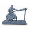 Zaporizhian Cossack with Matchlock Arquebus STL File for 3D Printing