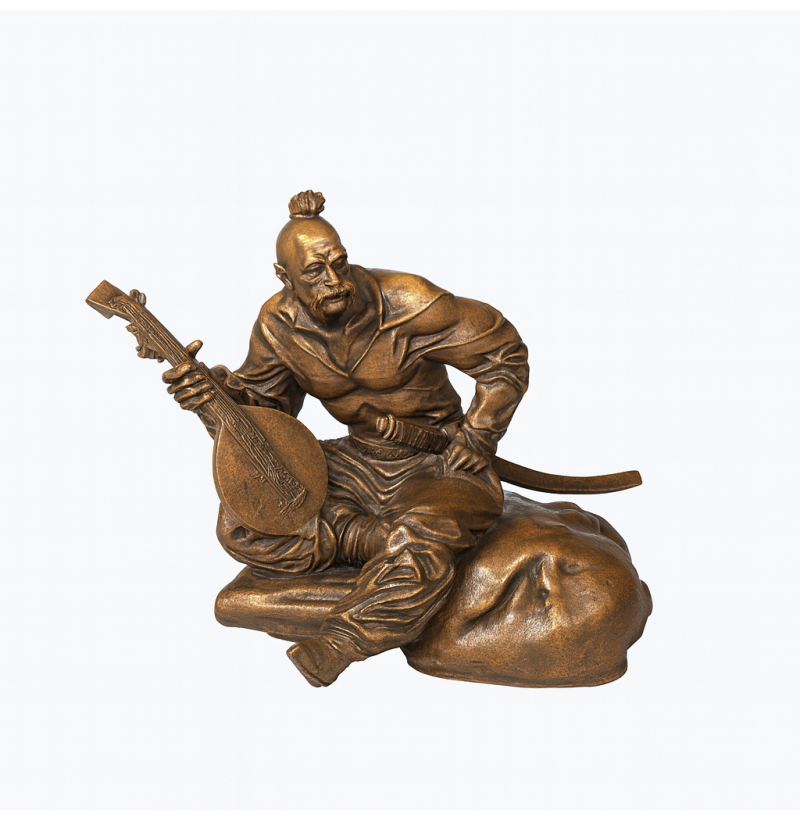 Buy STL File Cossack Mamay for 3D Printing — Historical Miniature