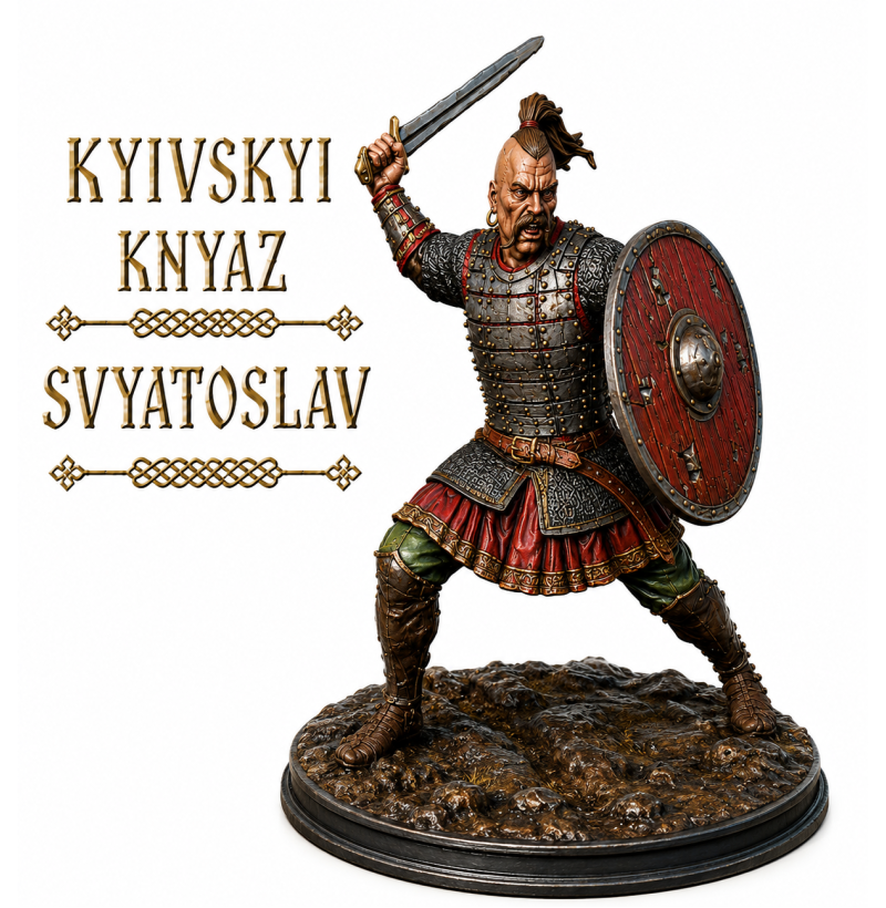 Prince Sviatoslav of Kyiv STL File for 3D Printing