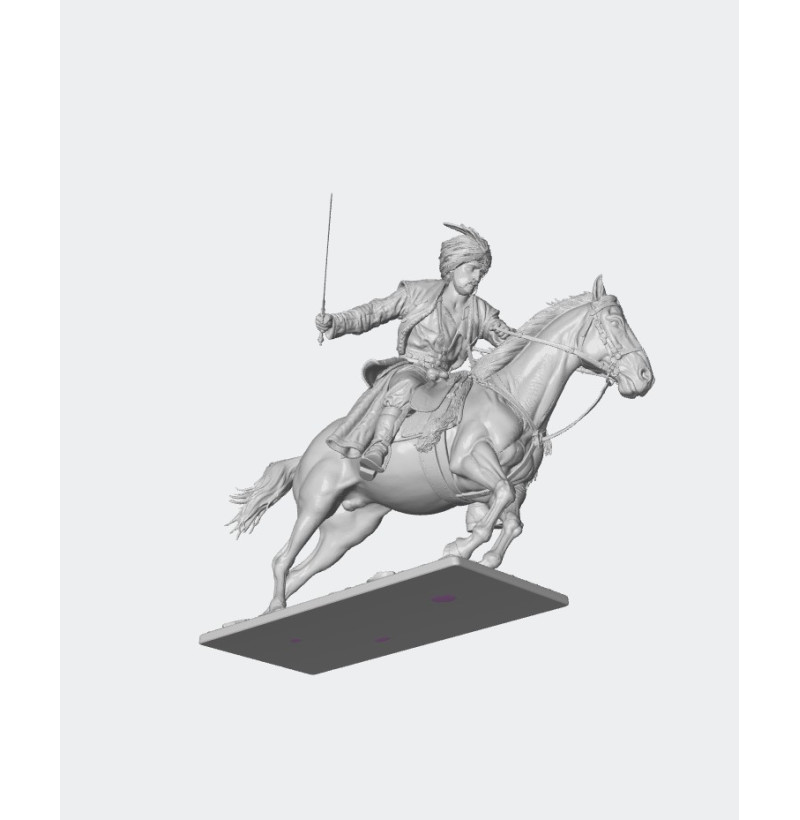 Bohun Cossack Cavalry STL File for 3D Printing