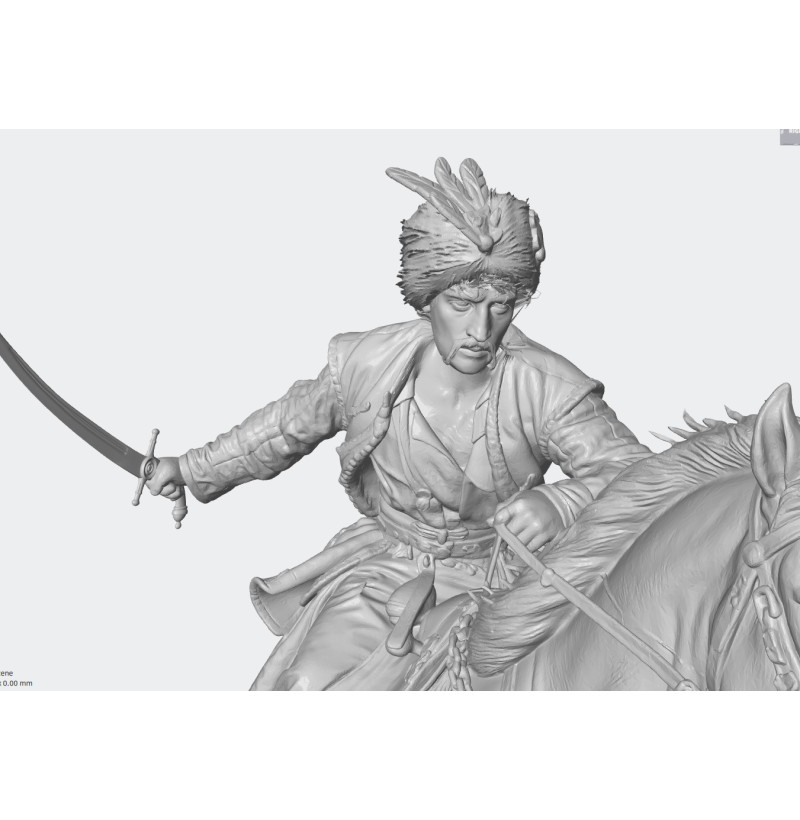 Bohun Cossack Cavalry STL File for 3D Printing