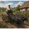 Ox Cart STL Model for 3D Printing