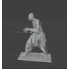Zaporizhian Cossack Warrior — Realistic STL Model for 3D Printing 
