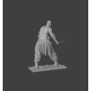 Zaporizhian Cossack Warrior — Realistic STL Model for 3D Printing 