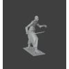 Zaporizhian Cossack Warrior — Realistic STL Model for 3D Printing 
