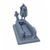 Pobratym Diorama STL Files for 3D Printing – Ukrainian Warrior Tribute Scene