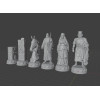 Ancient Persia Chess Set — STL Files for 3D Printing (Instant Download)