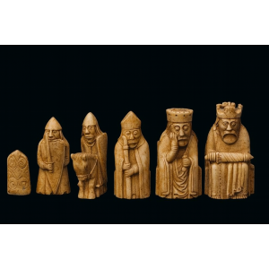 Lewis Chessmen Full Set STL Files — buy for 3D printing