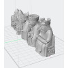 Lewis Chessmen Full Set STL Files — buy for 3D printing