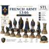 French Army of 1346 — Battle of Crécy Chess Set STL Files for 3D Printing