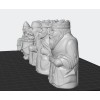 Medieval Viking Chess Set STL – Historical 3D Printable Chess Pieces