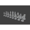 Grunwald Battle Chess Set STL Files for 3D Printing